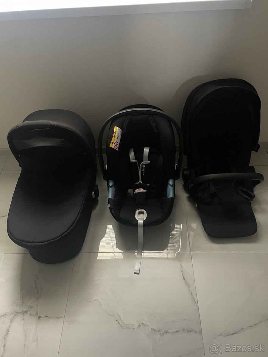 Cybex Balios S Lux 3v1 Deep Black,