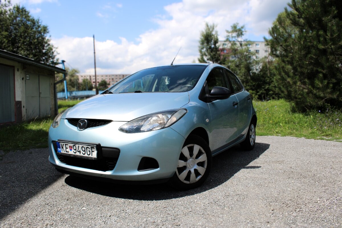 Mazda 2 1.3i CE, Kupované SR, Najazdené 173400km