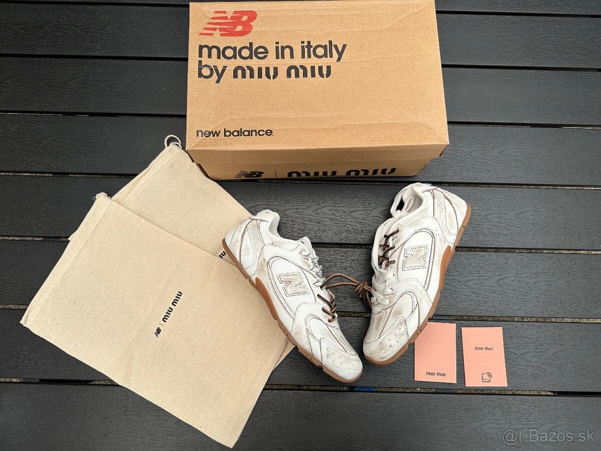 Miu Miu x New Balance Leather tenisky