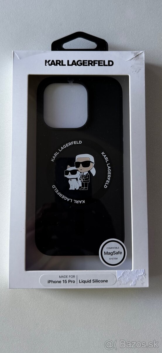 Karl Lagerfeld obal iPhone 15 Pro