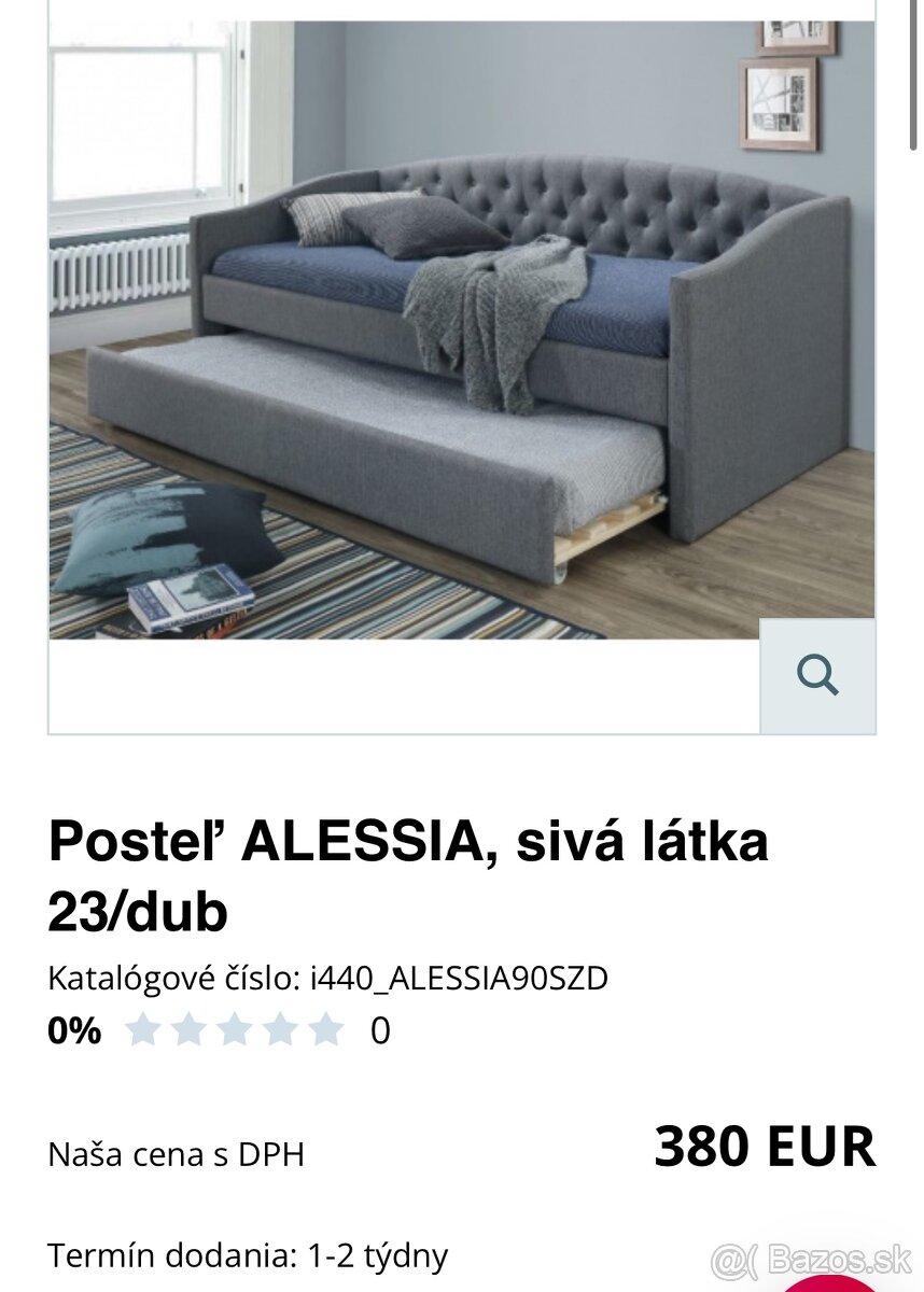 Predám postel/sedacku nepoužívaná