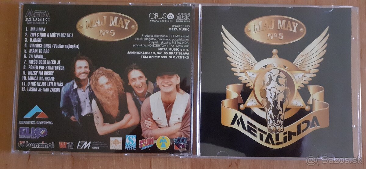 metal CD - METALINDA - Maj May No 5