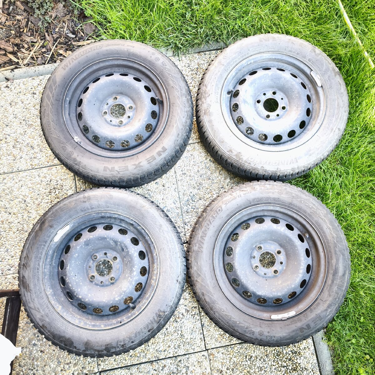 Plechové disky z Fiat 500