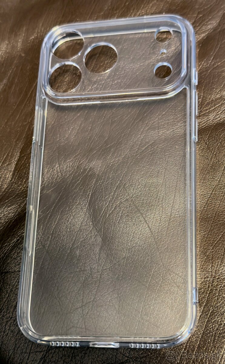Predám nový priezračný ochranný kryt na iPhone 17 Pro Max