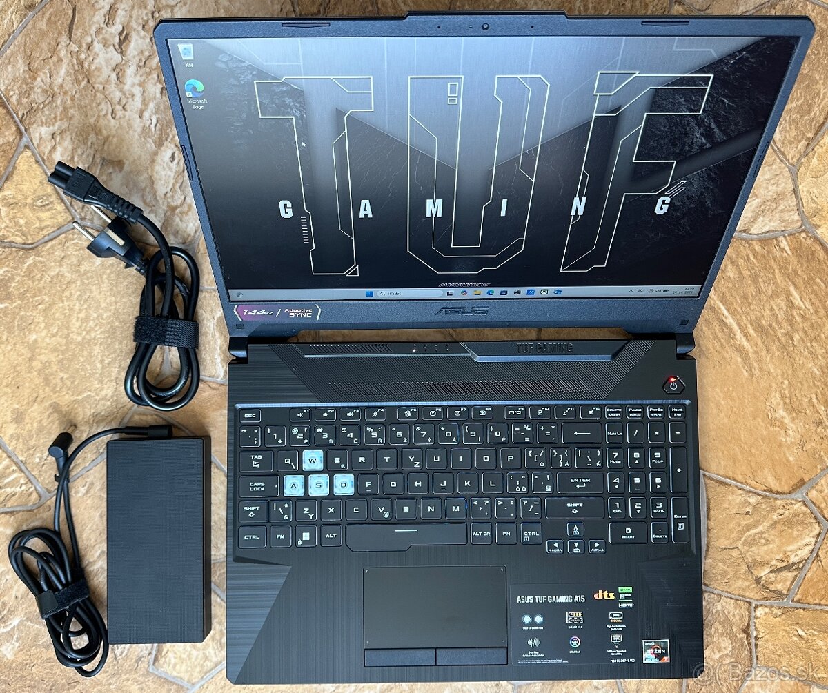 Asus TUF Gaming A15 FA506NCR, zaruka