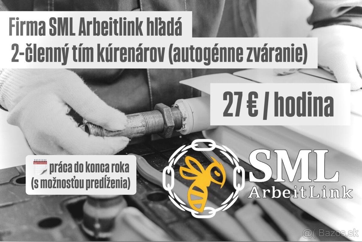 🔥 KÚRENÁRI – 2-členný tím (autogénne zváranie)