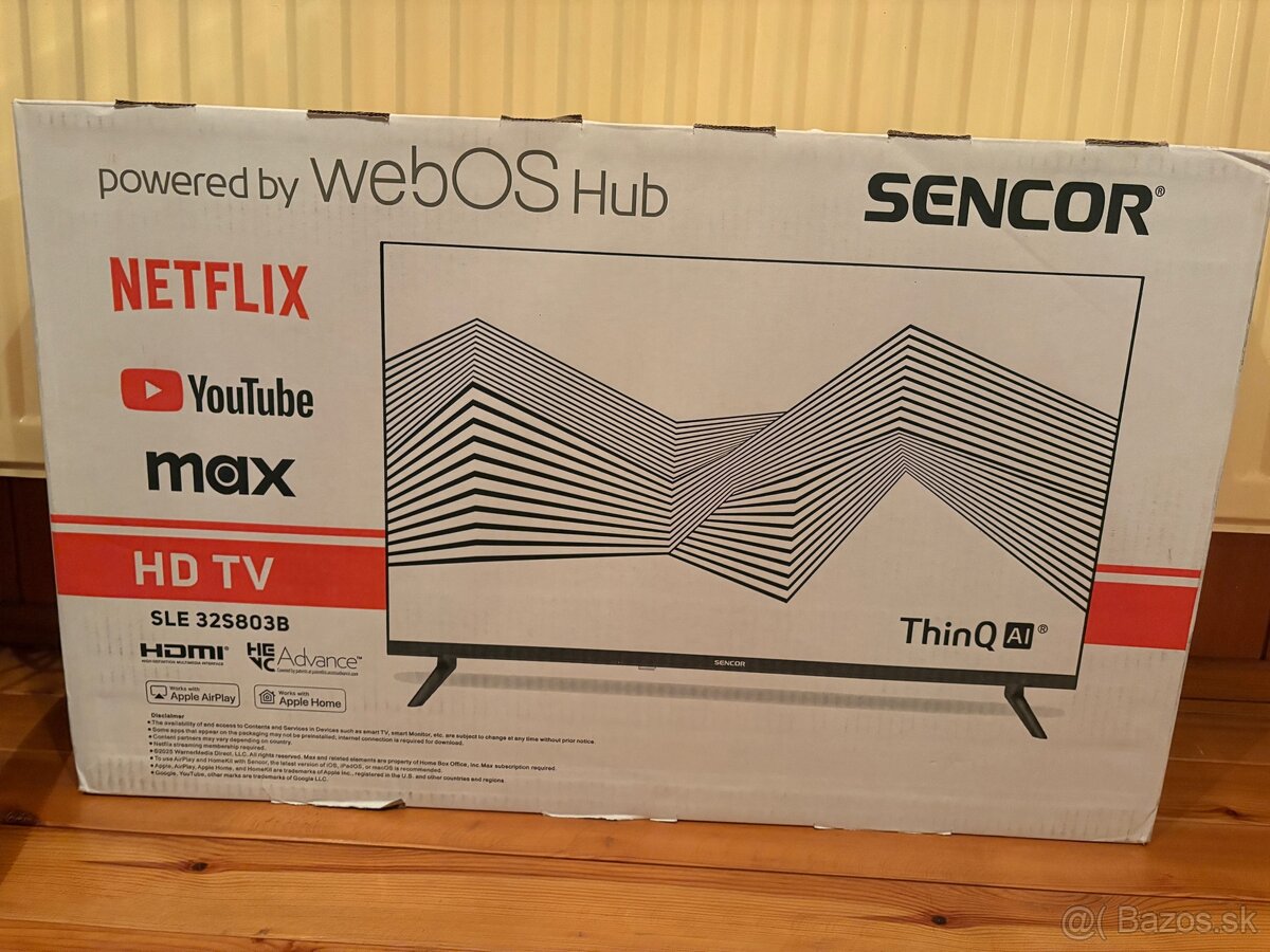 LED TV SENCOR - NOVÝ