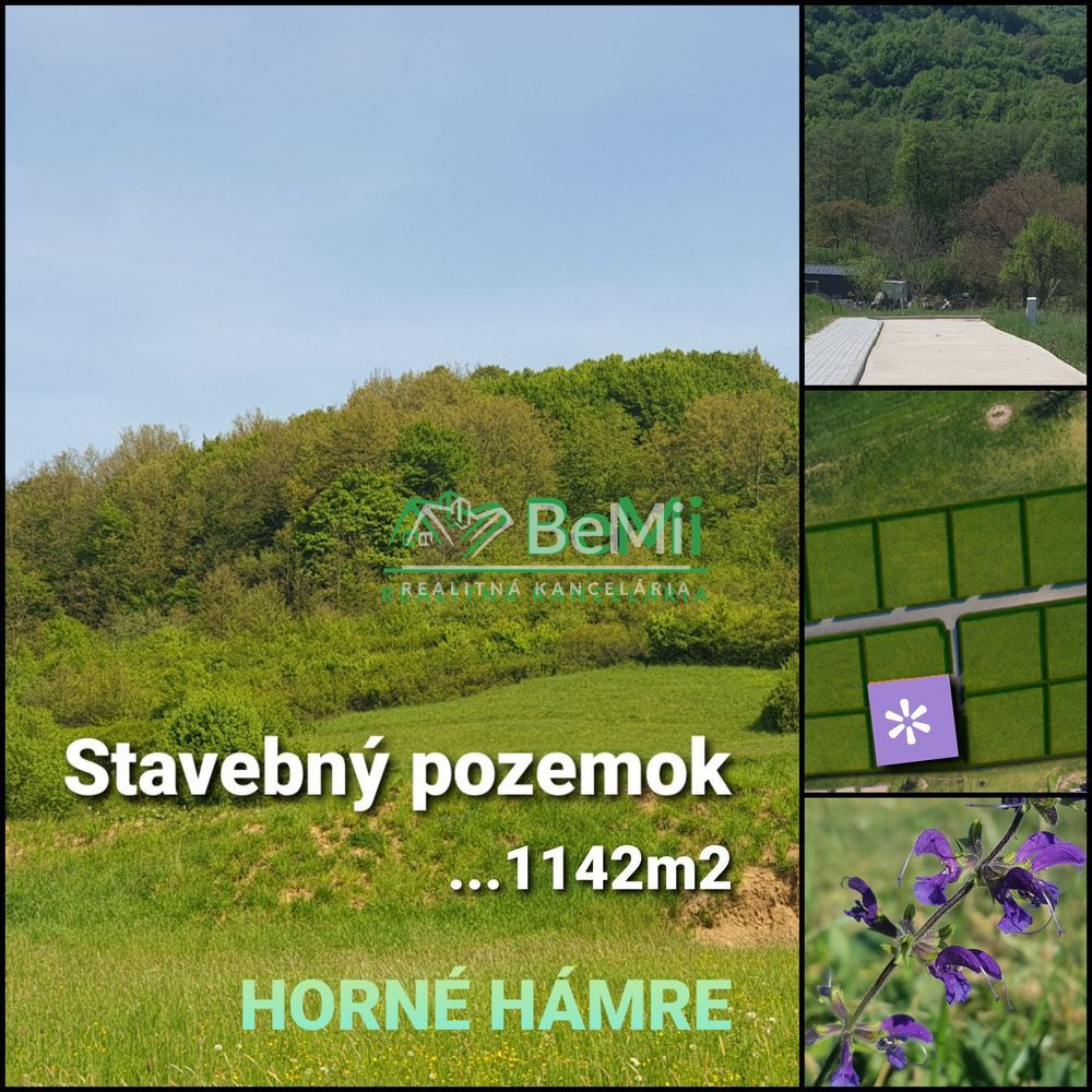 Stavebný POZEMOK ...1142 m2...Horné Hámre (170-14-DARE)