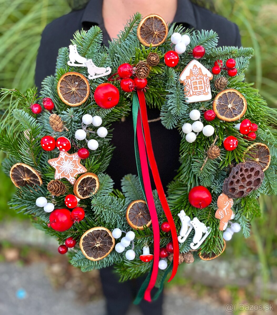 Vianočný venček na dvere