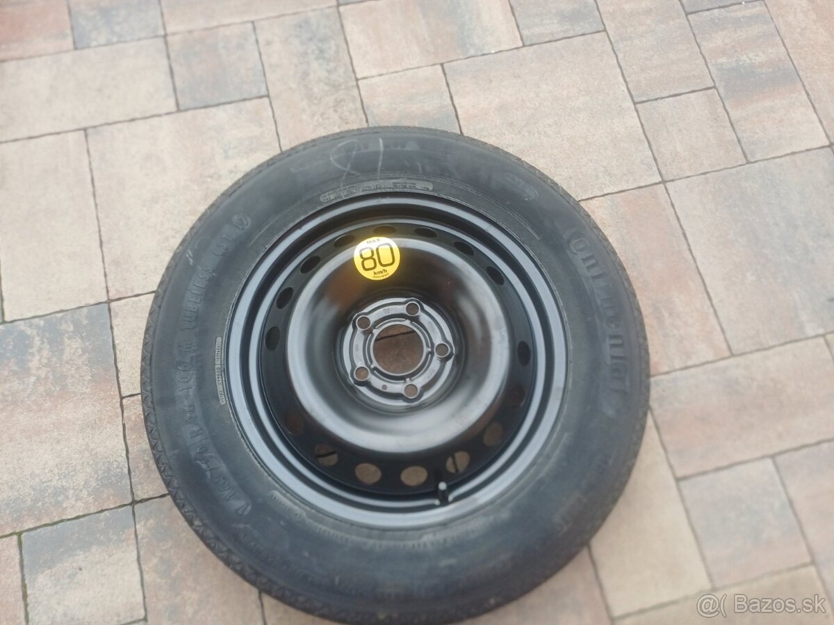 Rezervné koleso úzké Nissan/Dacia/Renault,-R16, 5x114,3