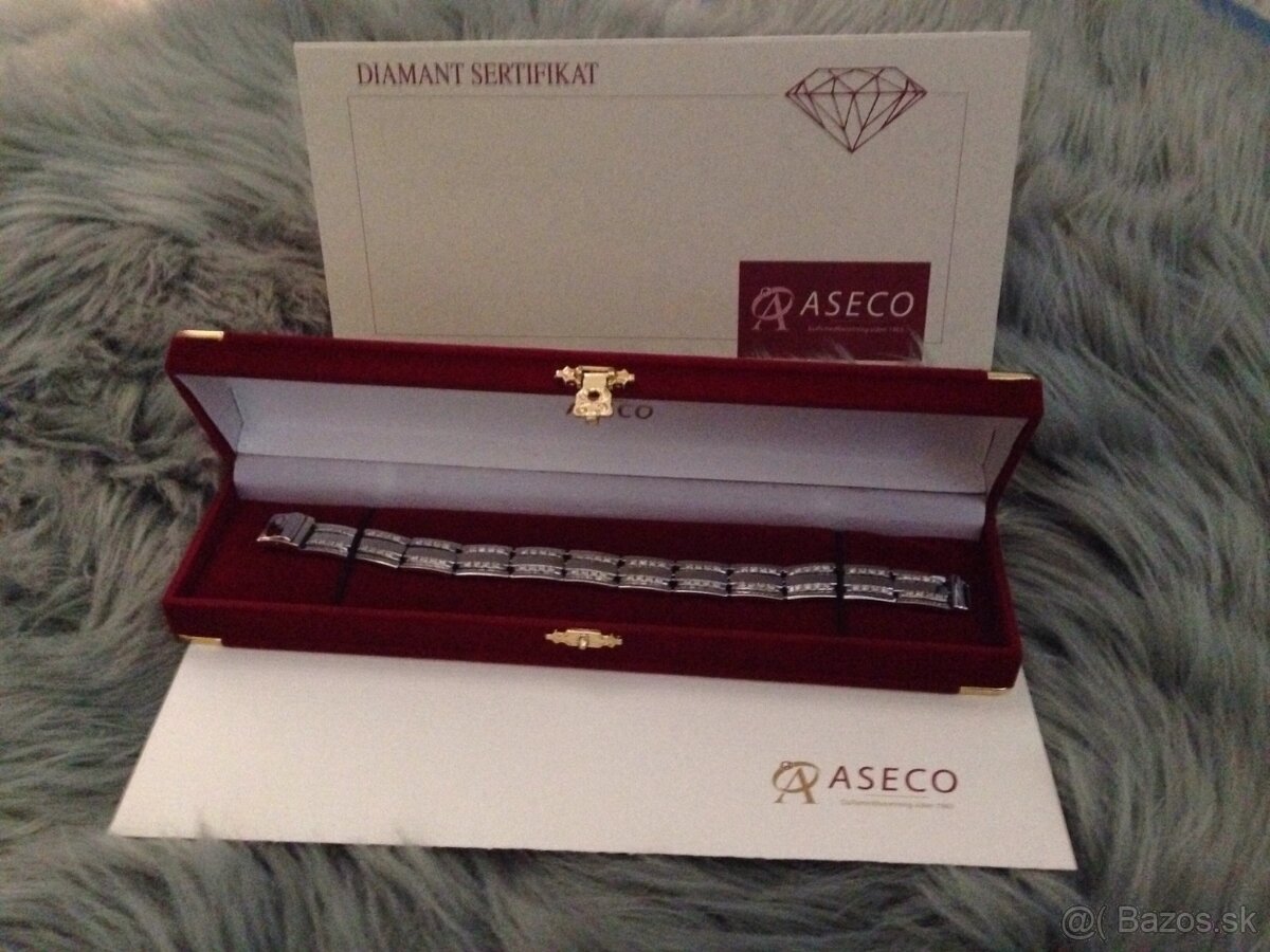 Diamantový náramok