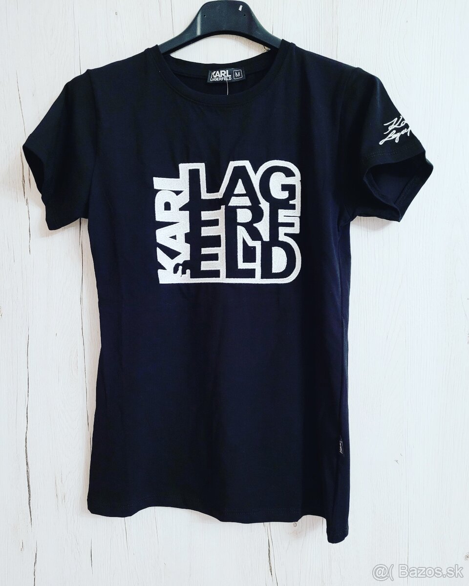 Cierne damske tricko KL