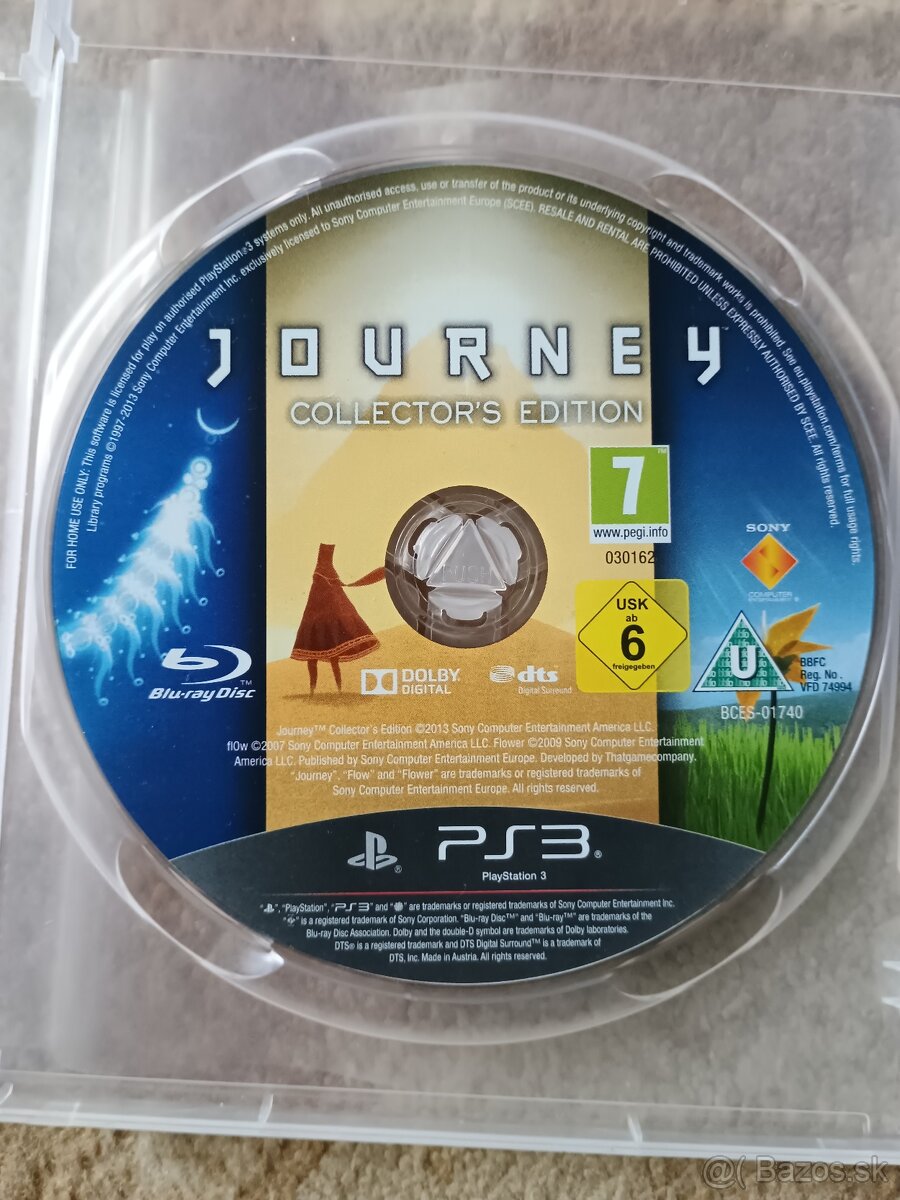 JOURNEY collectors edition hra na PS3 PlayStation 3