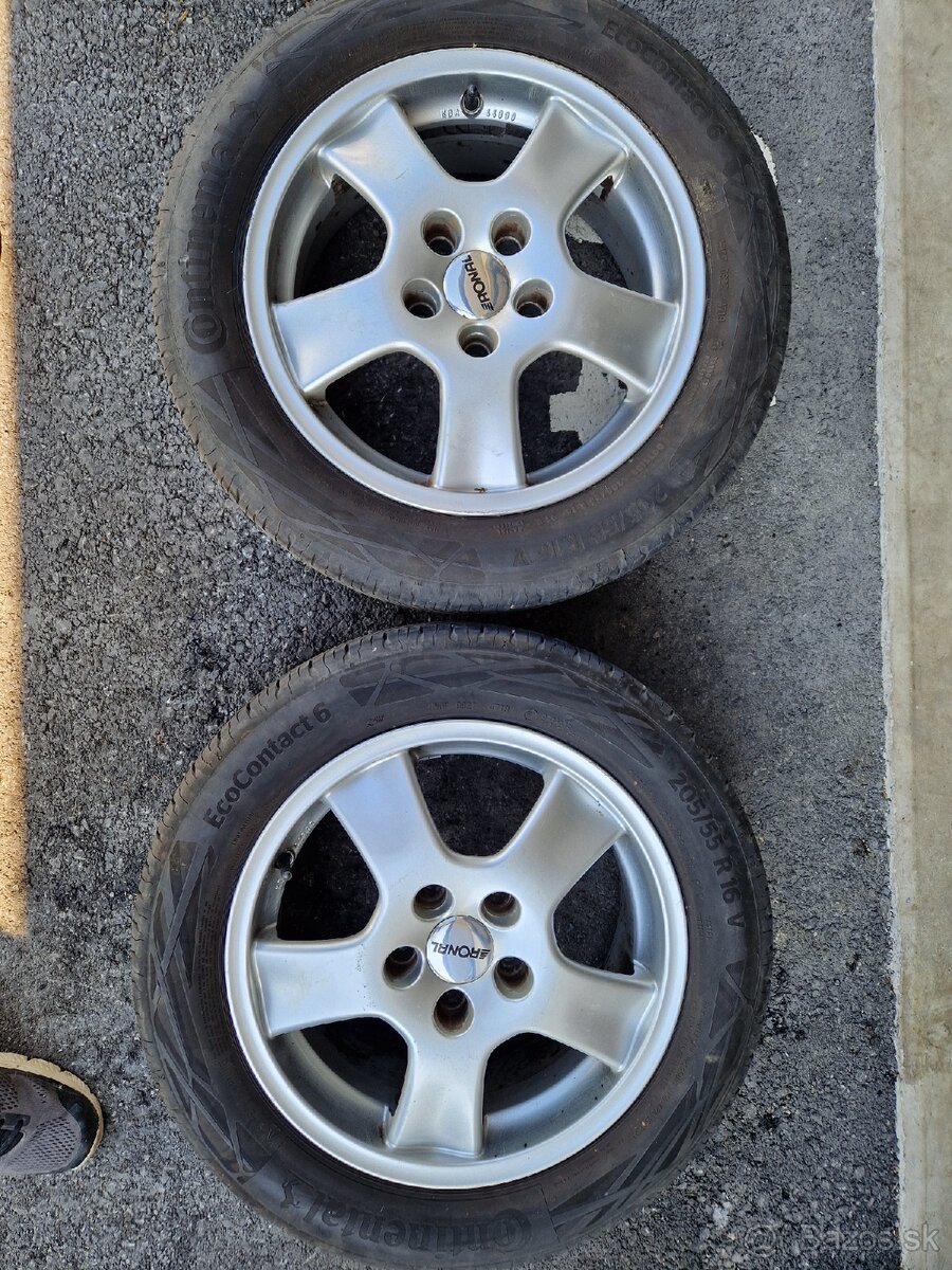 Ronal Disky R16, 6,5J, ET 40, 5x114,3