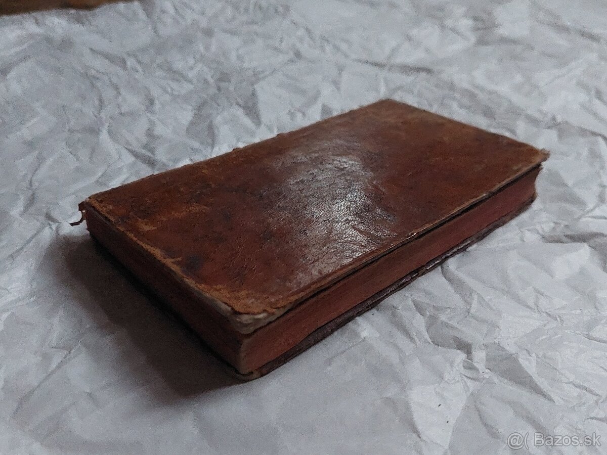 Medicínska knižka z r. 1770
