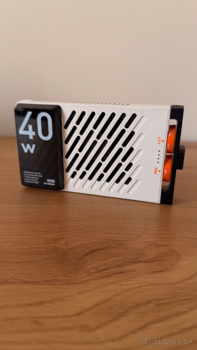 Zhiyun Fiveray M40 – výkonný LED videofok 40W