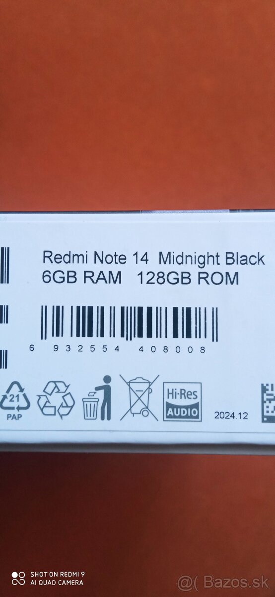 Predám redmi note 14