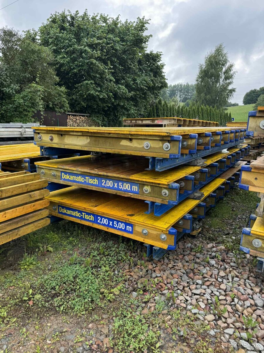 Debnenie stropne Doka dokamatic 275m2