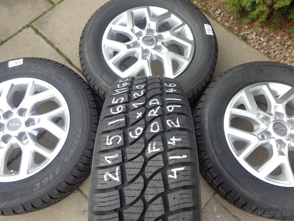 6x120 R16C VW Transporter 2025- / Ford Transit Custom 2024-