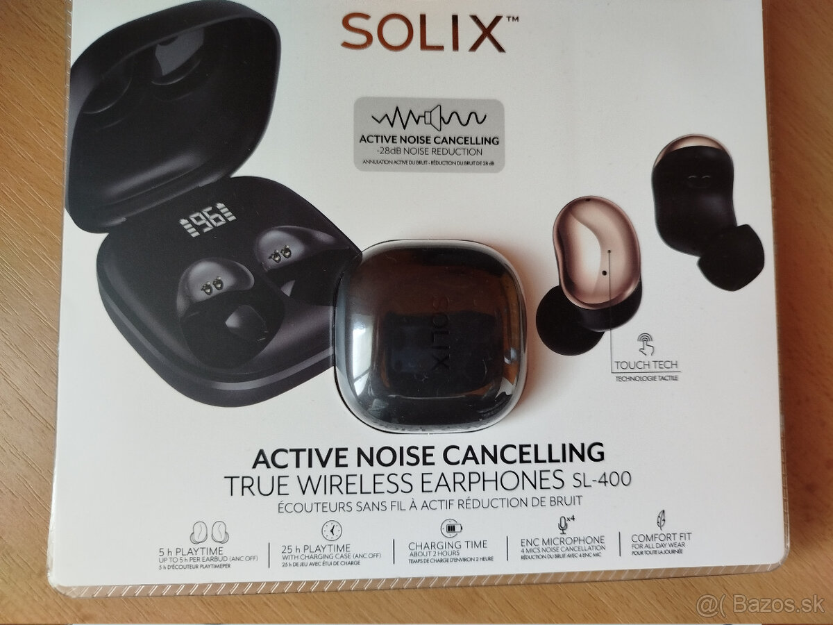 Sluchadlá Solix