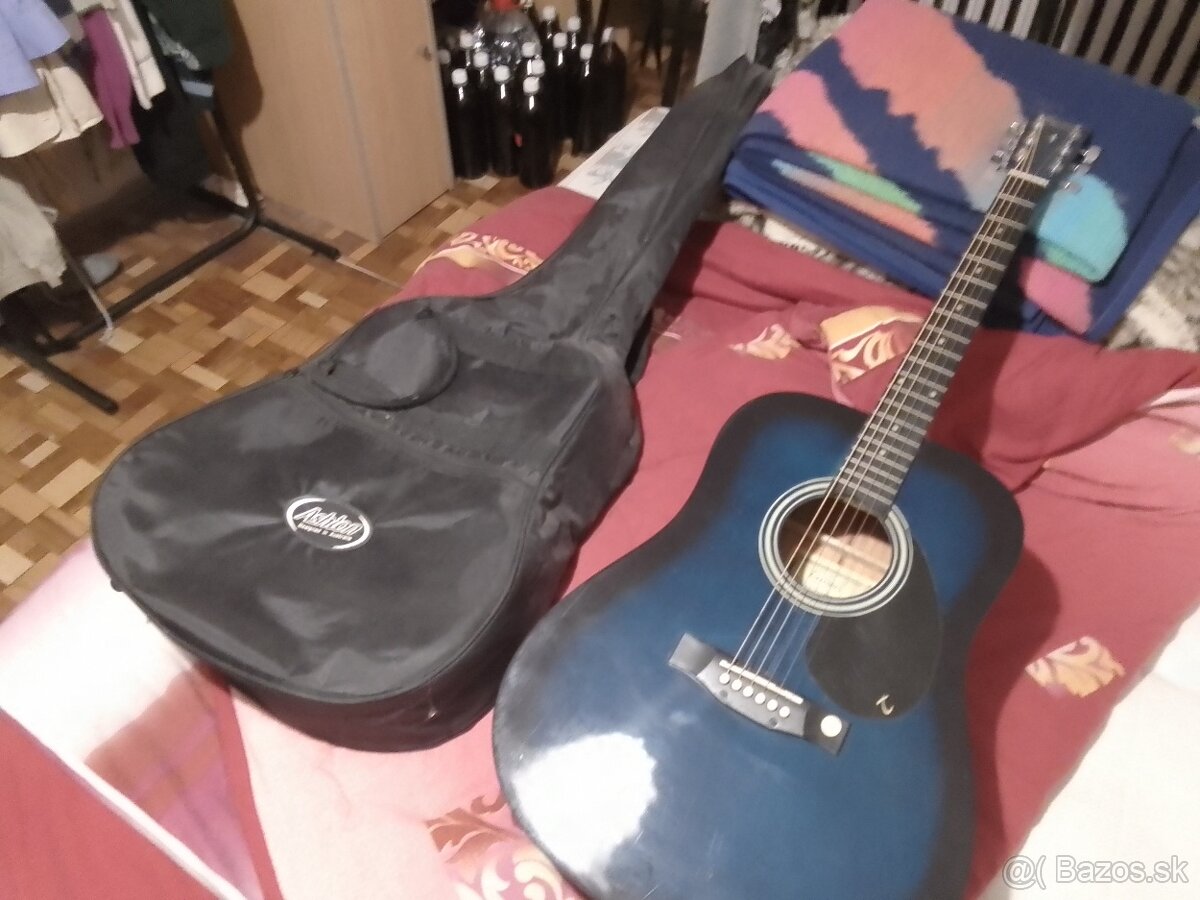 Predám gitaru a puzdro