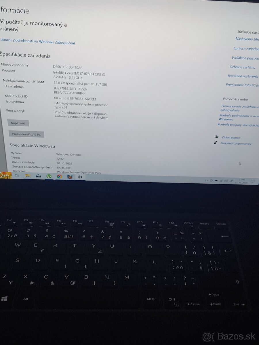 Predám herný notebook