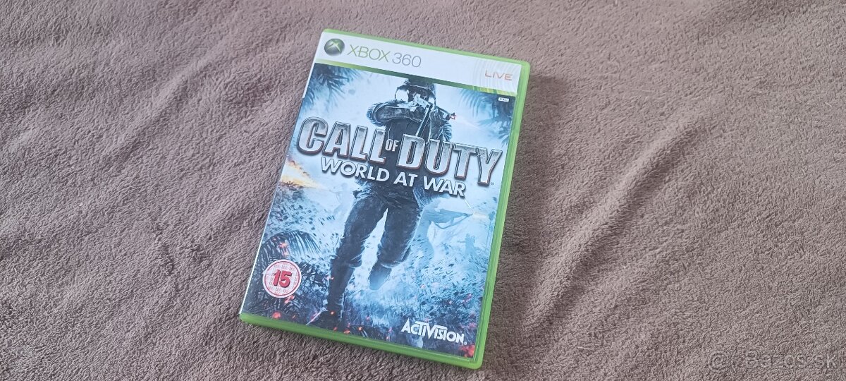 Call of duty world ať war pre xbox360
