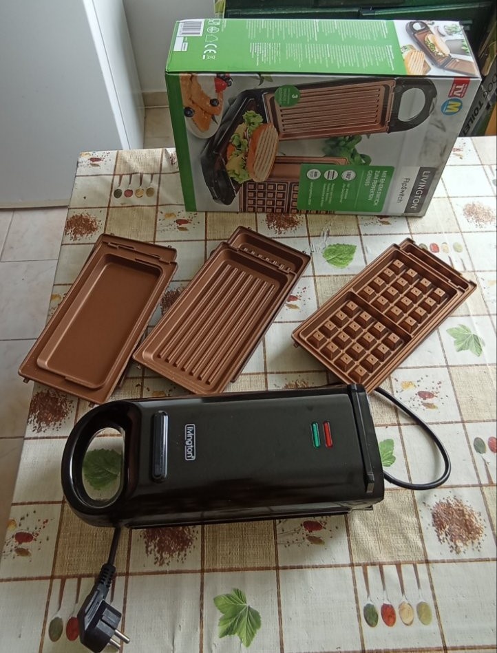 Multifunkčný gril Livington FlipSwitch 3v1