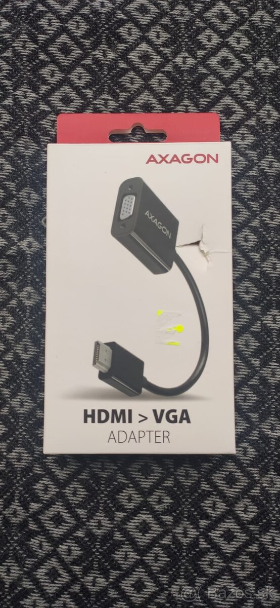 Predám redukciu Axagon HDMI/VGA