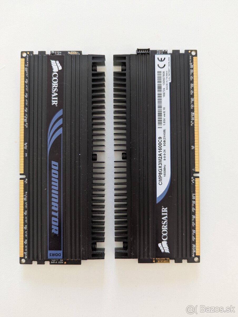 Pamäte RAM Corsair Dominator DDR3 2 x 4GB