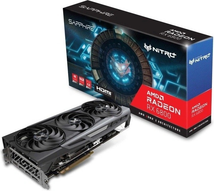Amd Sapphire Radeon RX 6800 XT NITRO+ 16GB