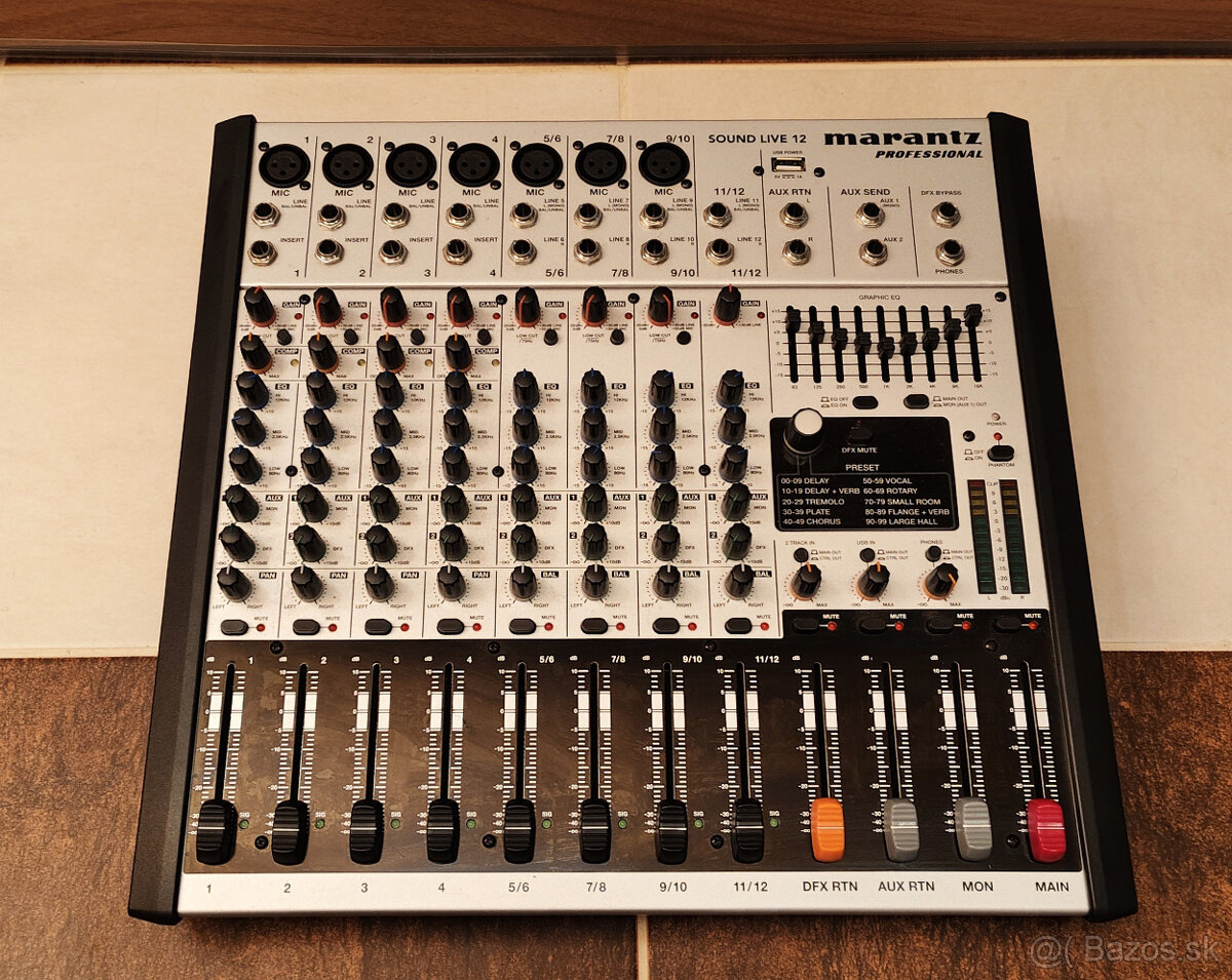 MARANTZ Professional Sound live 12 - TOP stav