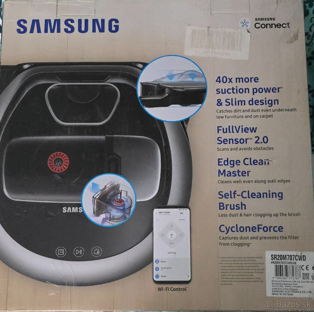Robotický vysávač Samsung
