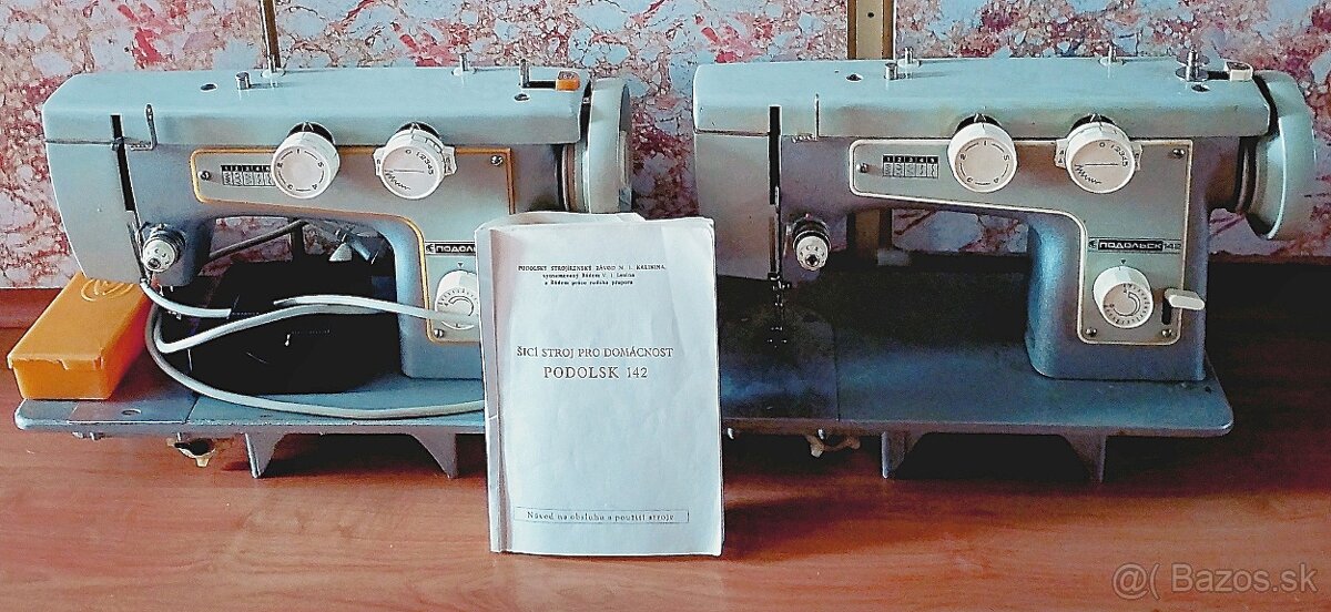 Šijací stroj Podolsk 142.