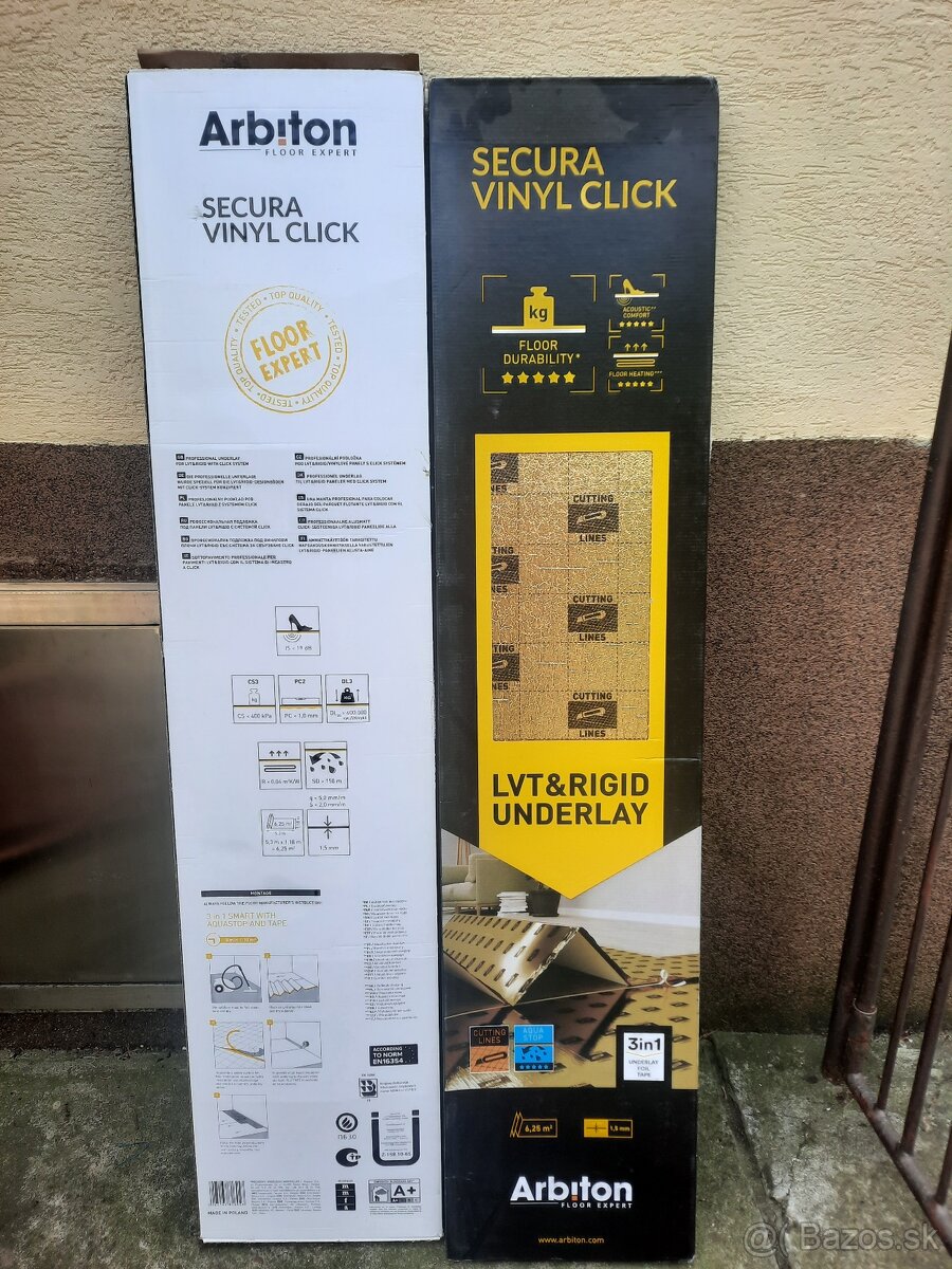Podložka podlahová pod vinyl