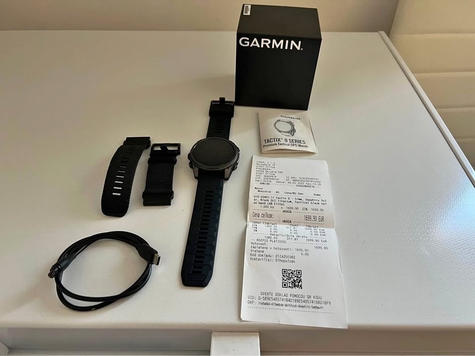 Garmin Tactix 8 Sapphire Solar 51mm