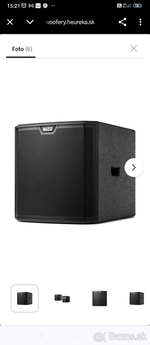 Alto Ts315s sub