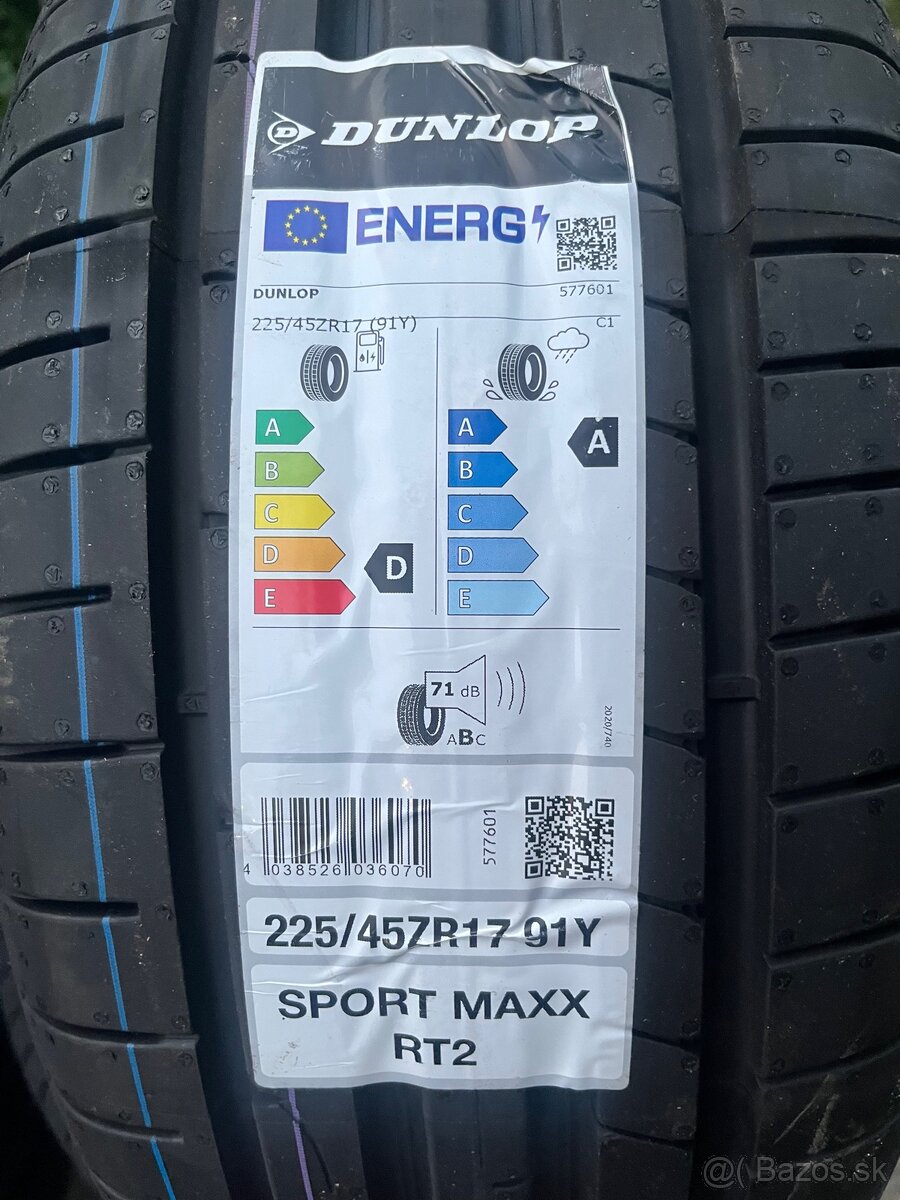 Dunlop Sport Maxx RT2 225/45 R17 91Y