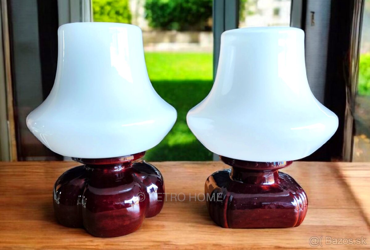 Pár retro stolných lámp