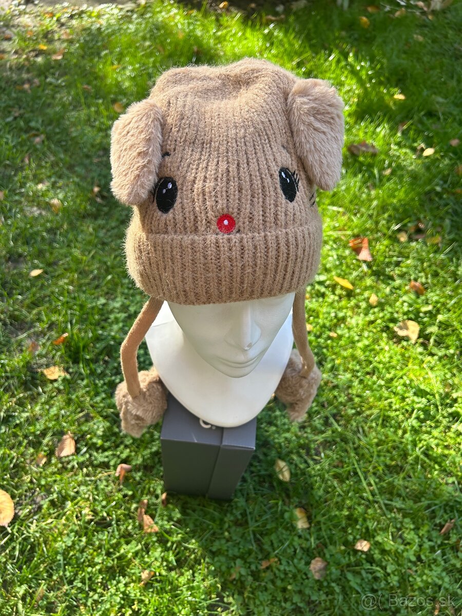 Zimná detská čapica