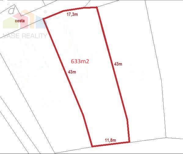 Slnečný pozemok s pekným výhľadom 633m2, Banka pri Piešťanoc