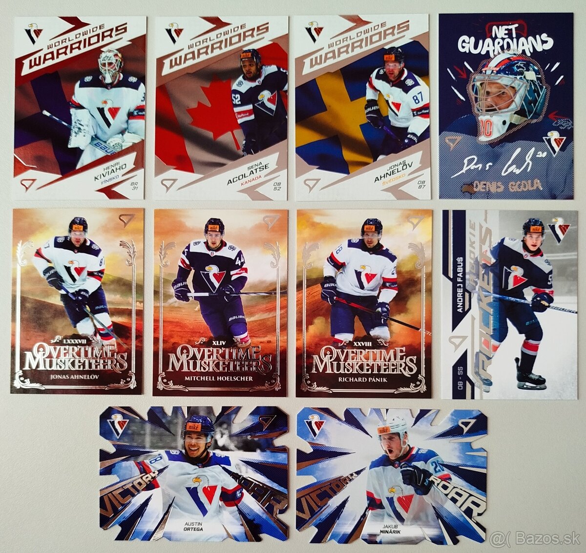 Hokejové kartičky TIPOS EXTRALIGA 24/25 HC SLOVAN BRATISLAVA