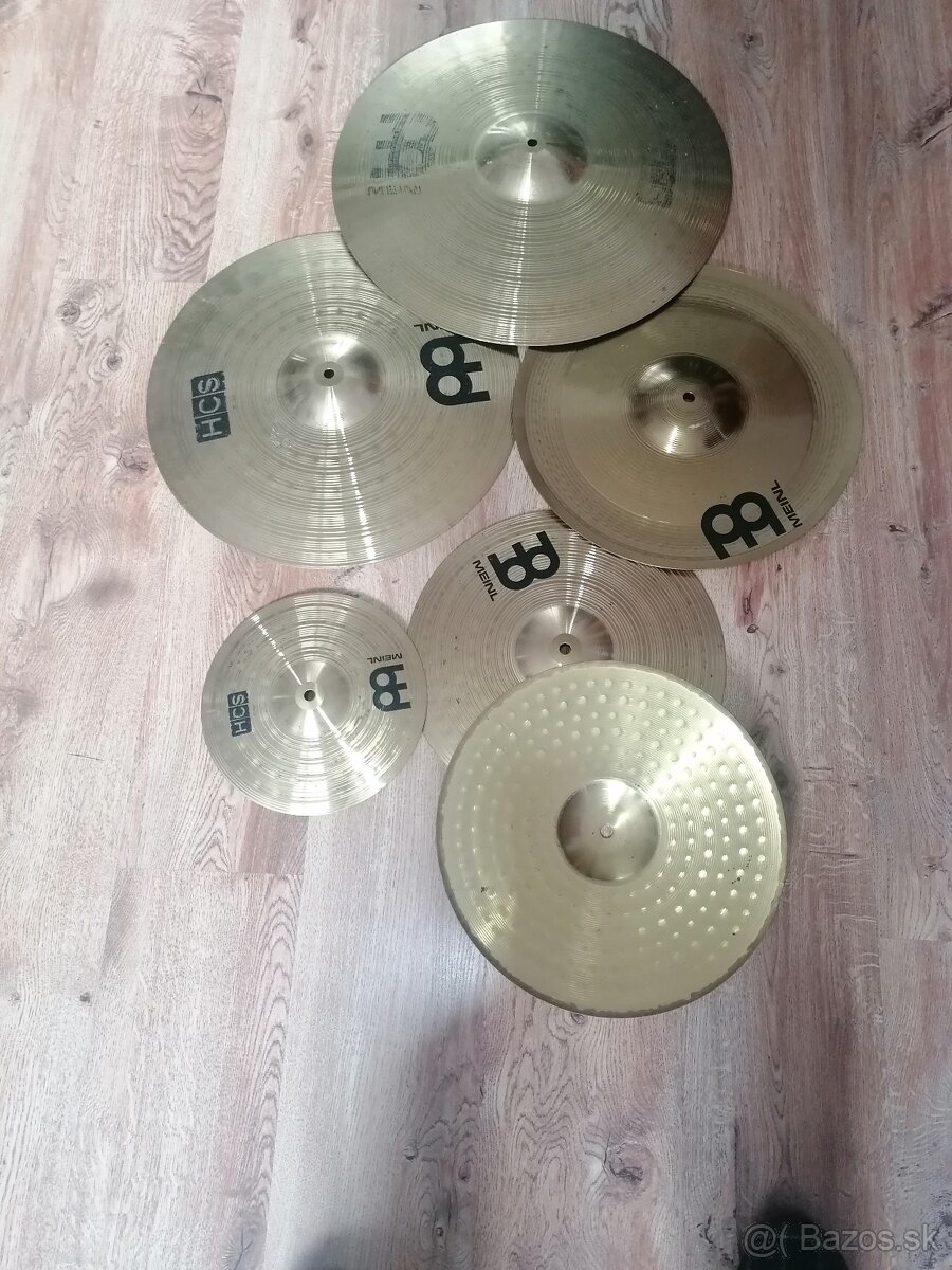 Predám činele Meinl ako na obrázku