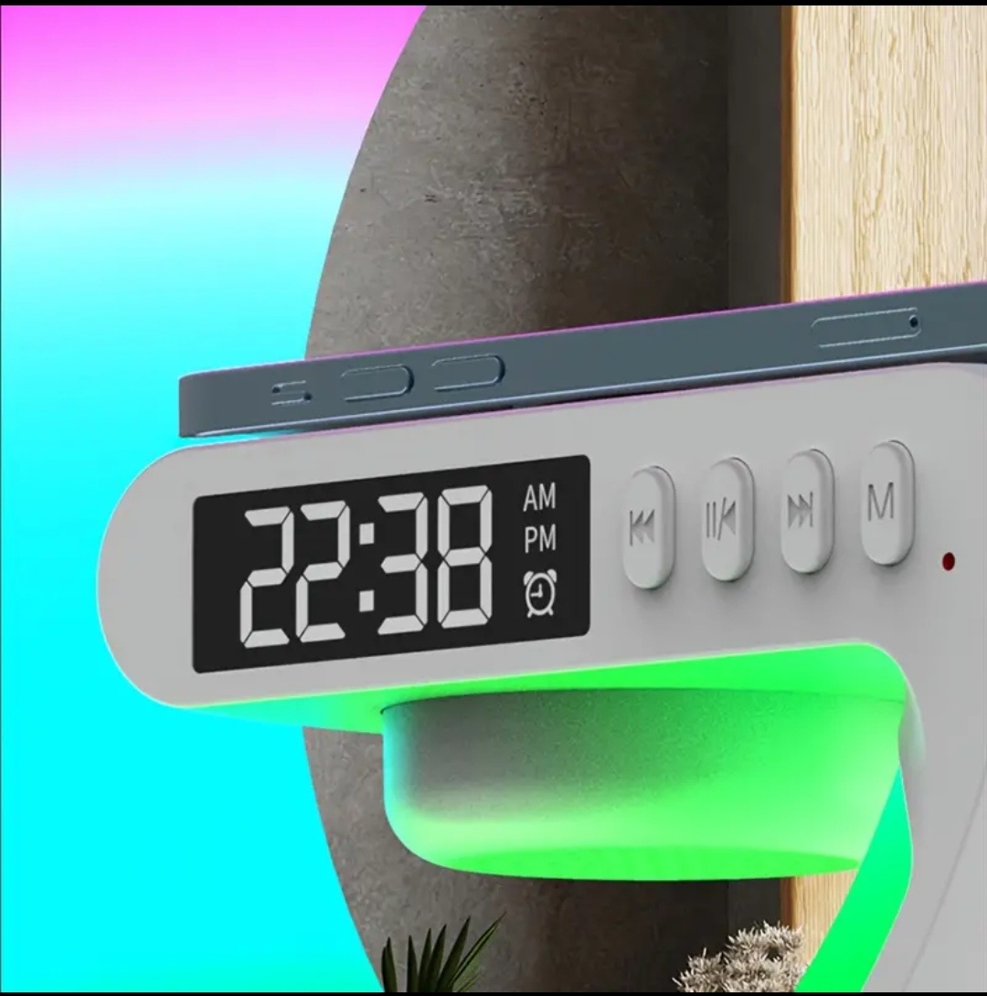 Hodinky- budík, nabíjačka,