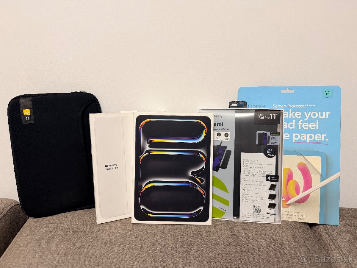 NOVÝ Apple iPad Pro 11" M5 + fólia PaperLike + obaly