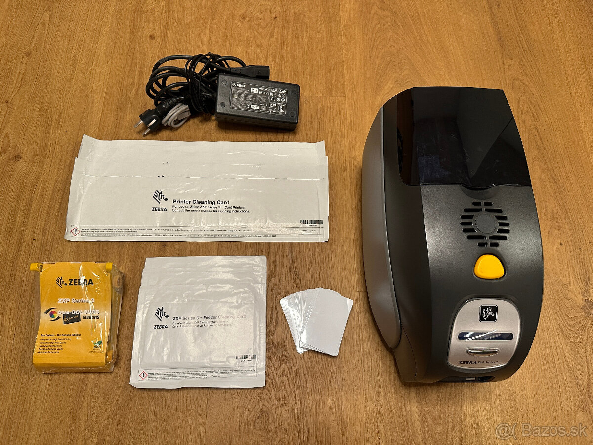 Tlačiareň kariet ZEBRA ZXP 3 Series + príslušenstvo