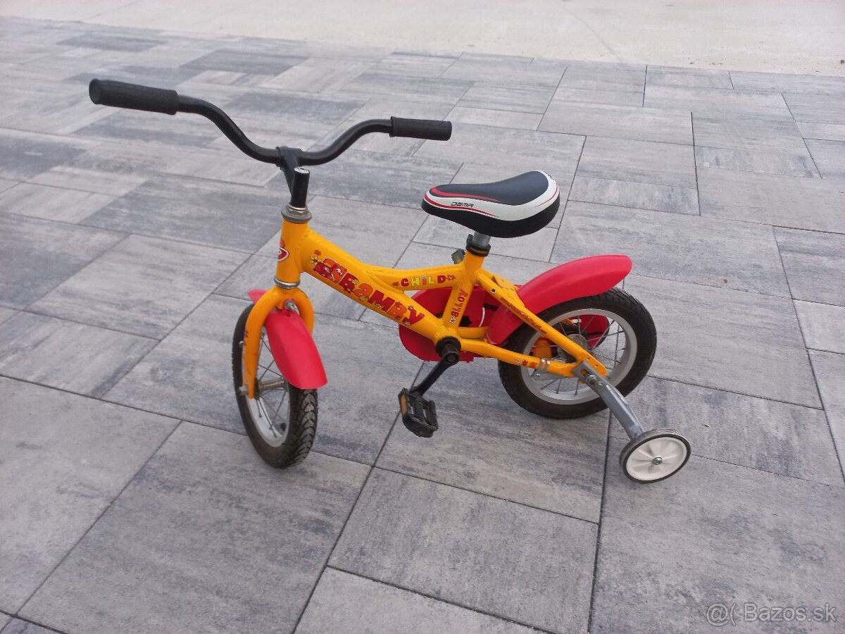 Predám 14" dievčenský bicykel Dema