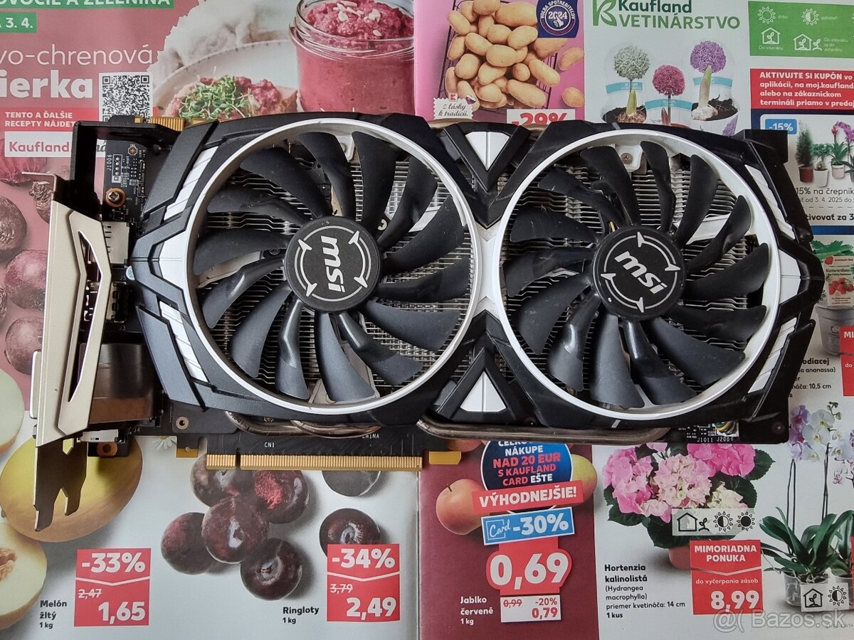 Predane-MSI GeForce GTX 1070 ARMOR 8G OC