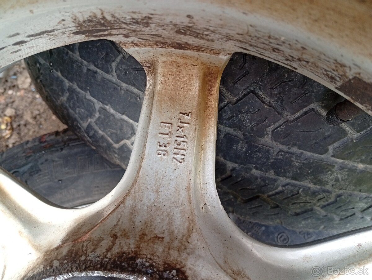 Predám elektróny 5x114.3 r15 ET 38