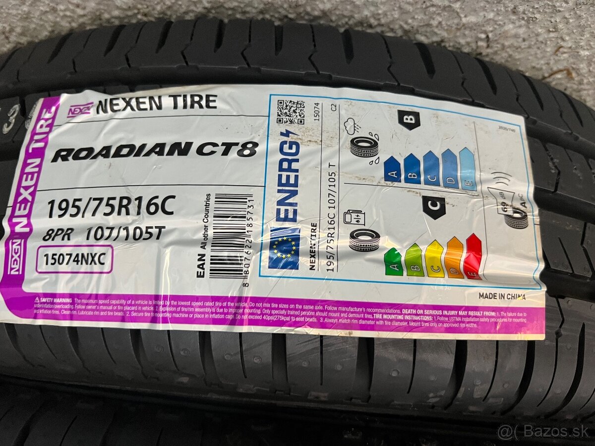 Letne pneumatiky Nexen Roadian CT8 195/75 R16 C 107/105 T